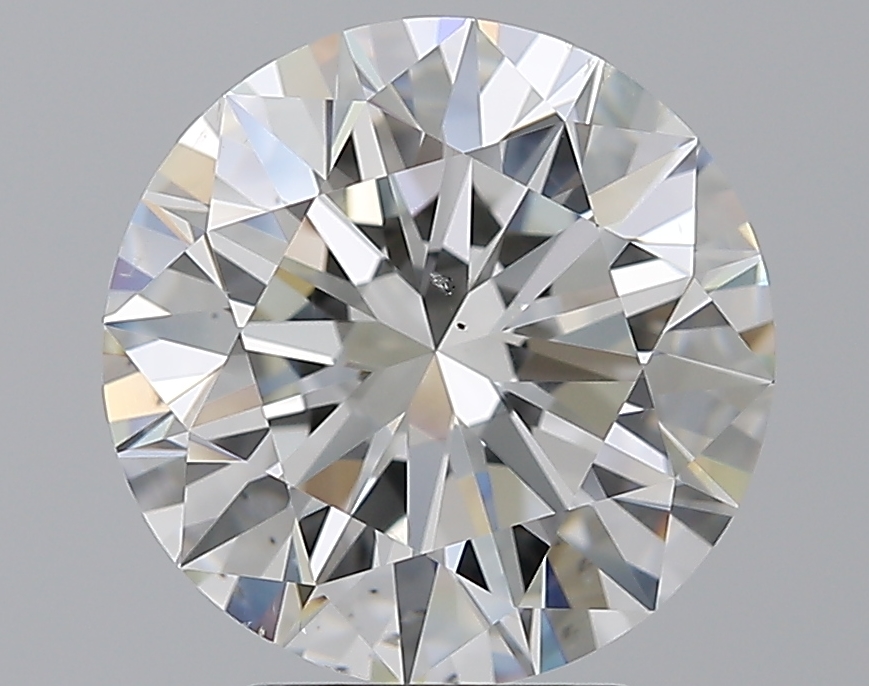 4.01 CaratH-SI1 EX Cut Round Diamond