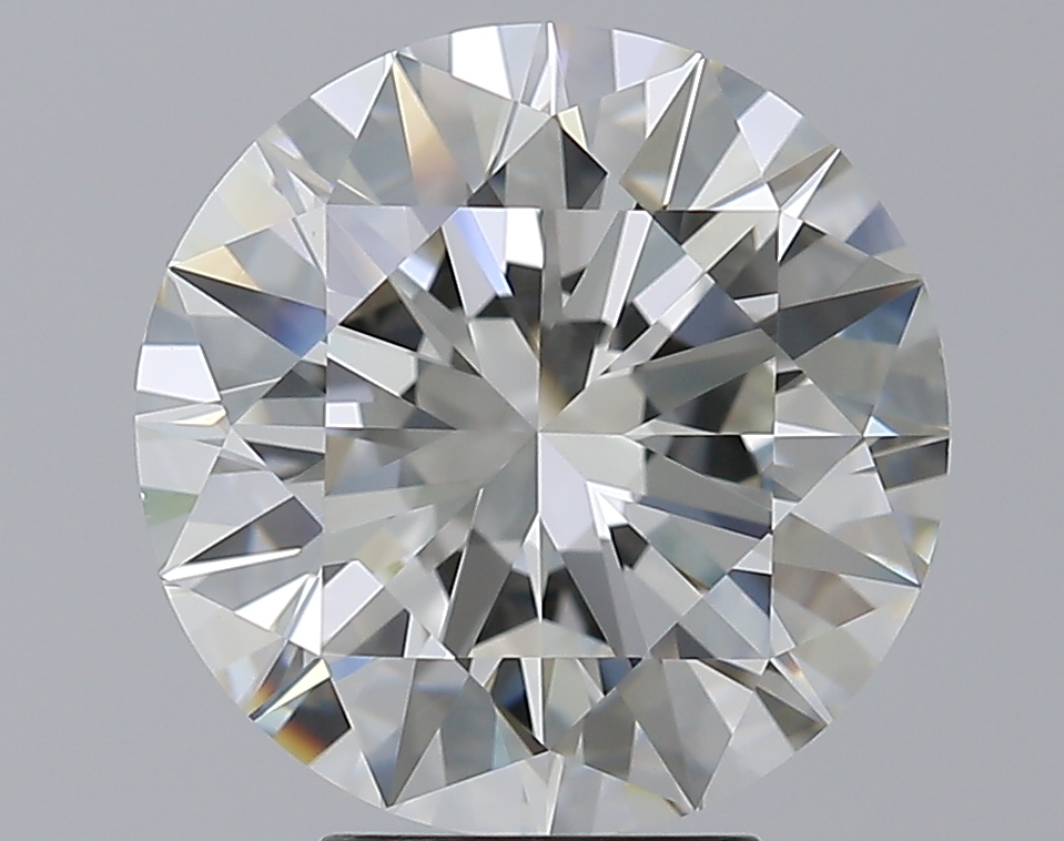 5.01 CaratJ-VS1 EX Cut Round Diamond