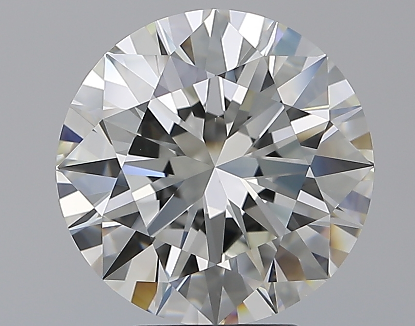 5.01 CaratJ-VS2 EX Cut Round Diamond