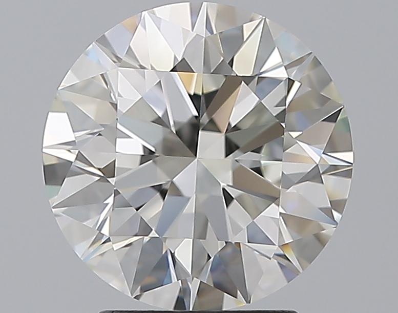 3.01 CaratJ-IF EX Cut Round Diamond