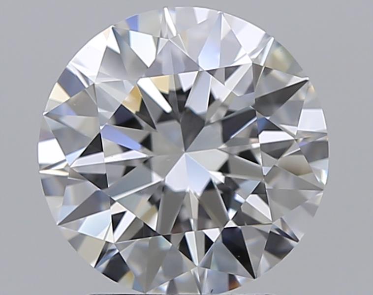 2 CaratE-VVS2 EX Cut Round Diamond