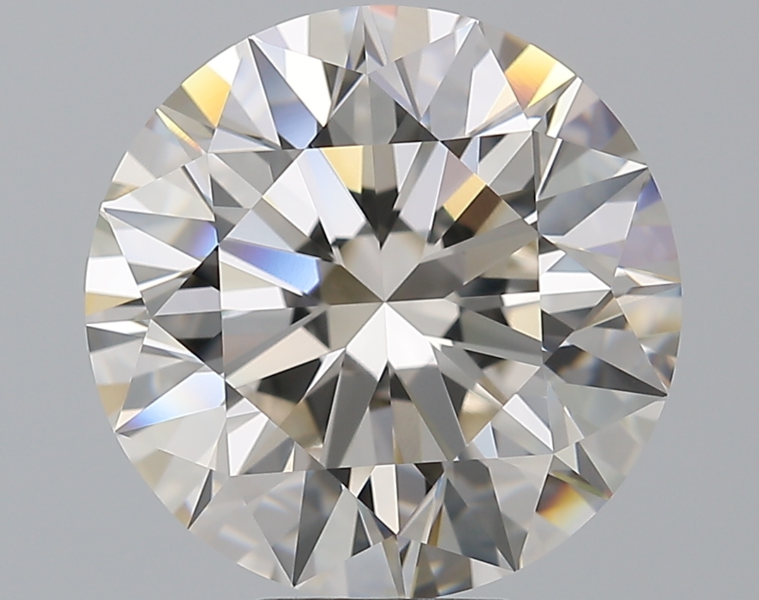 8 CaratJ-VVS2 EX Cut Round Diamond