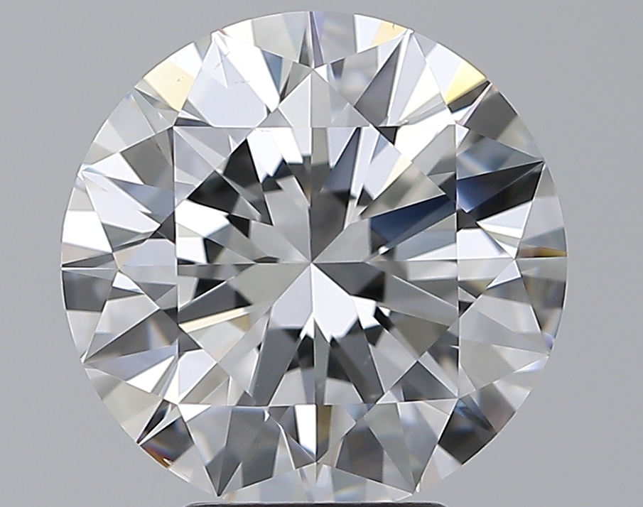4.01 CaratE-SI1 EX Cut Round Diamond