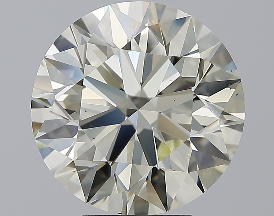 5.52 CaratN-VS2 EX Cut Round Diamond