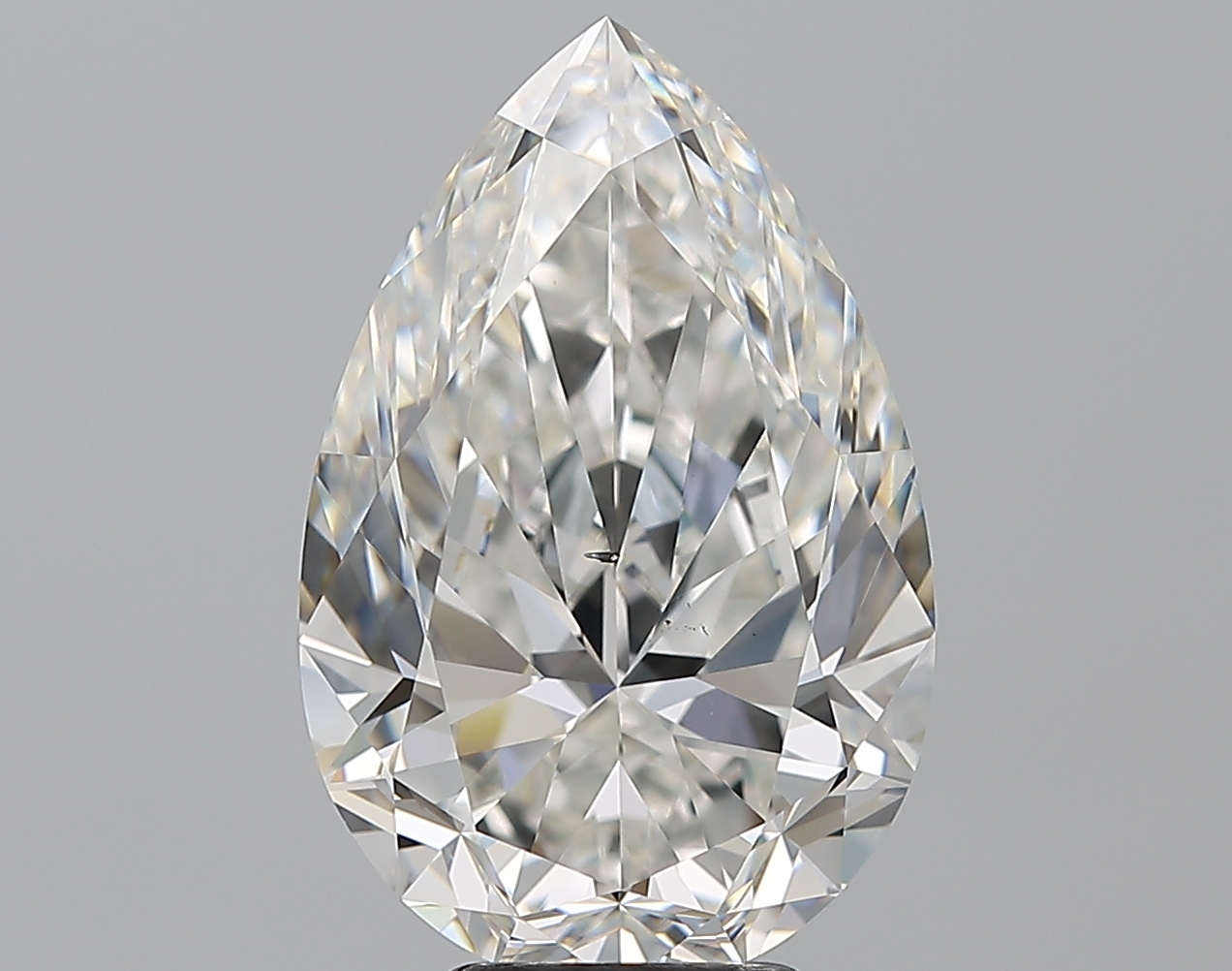 6.01 CaratH-SI1 - Cut Pear Diamond