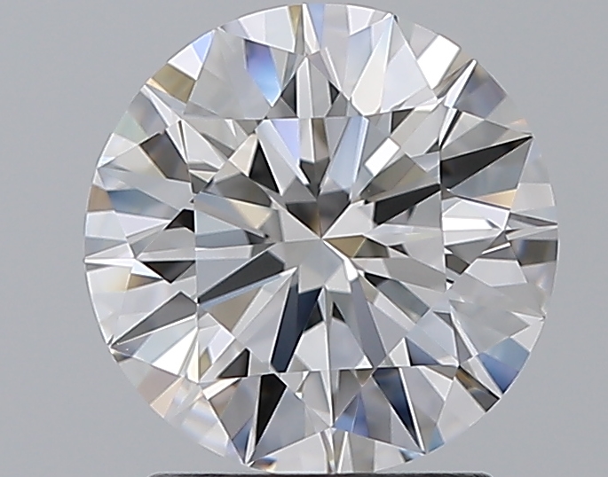 2.01 CaratD-VVS2 EX Cut Round Diamond