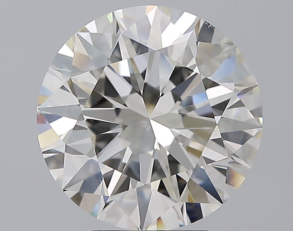 5.01 CaratI-SI1 EX Cut Round Diamond