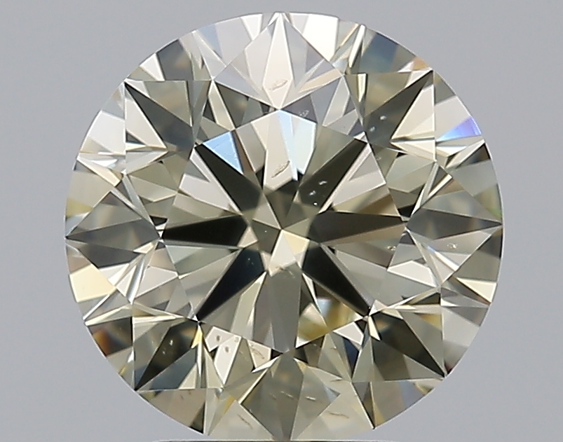 2.6 CaratM-SI1 EX Cut Round Diamond