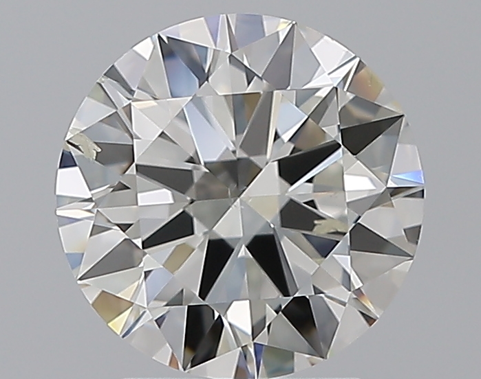 2 CaratI-SI2 EX Cut Round Diamond