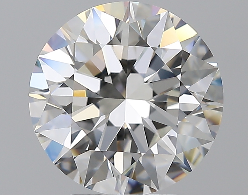 4.01 CaratG-VVS1 EX Cut Round Diamond