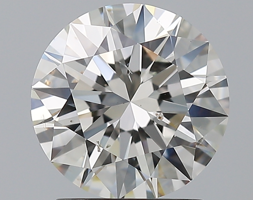 1.8 CaratJ-SI2 EX Cut Round Diamond