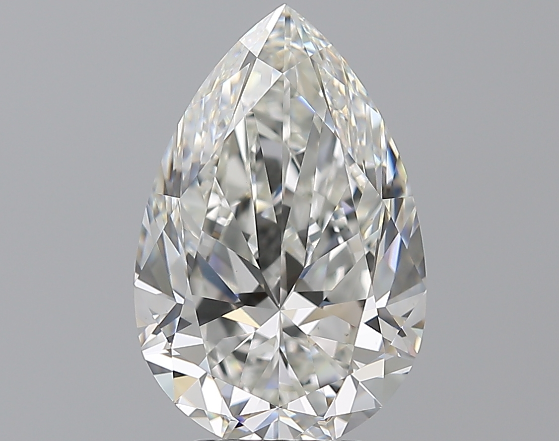 4.22 CaratH-VS1 - Cut Pear Diamond