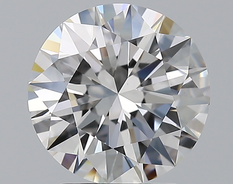 2.82 CaratF-VS1 EX Cut Round Diamond