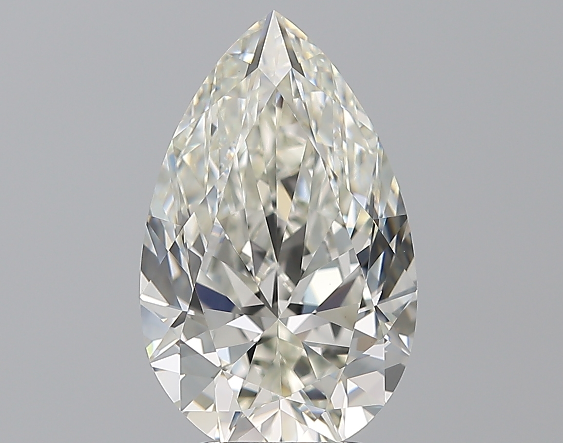 4.01 Carat Pear Diamond