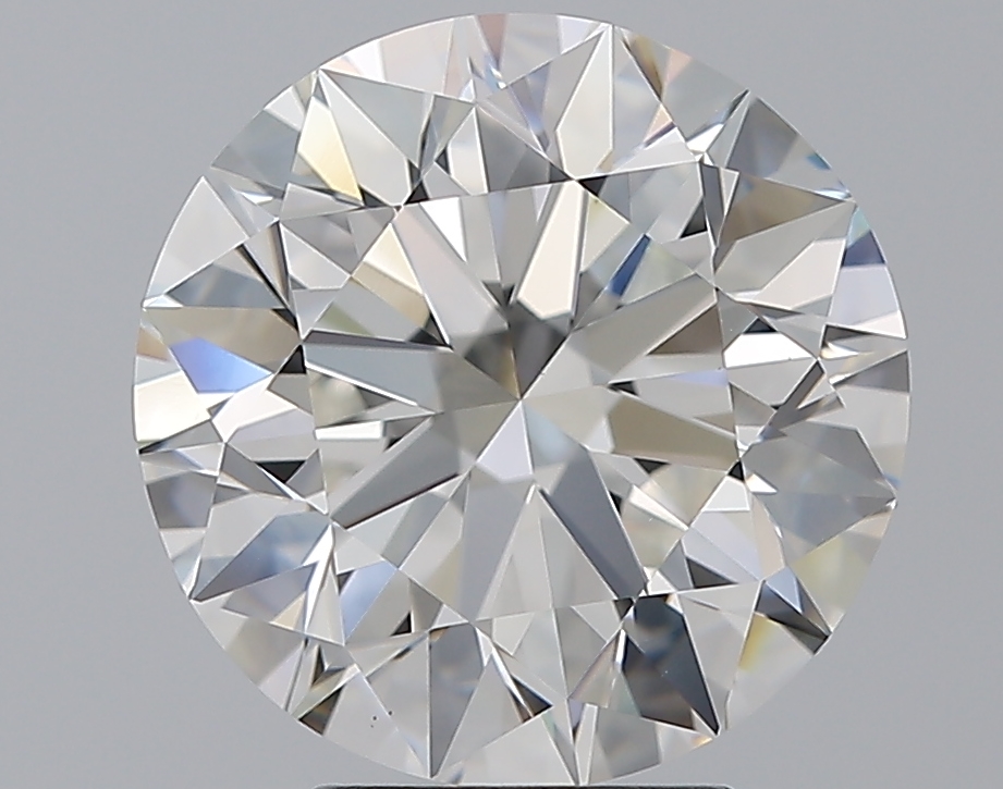 5.01 CaratF-VS1 EX Cut Round Diamond