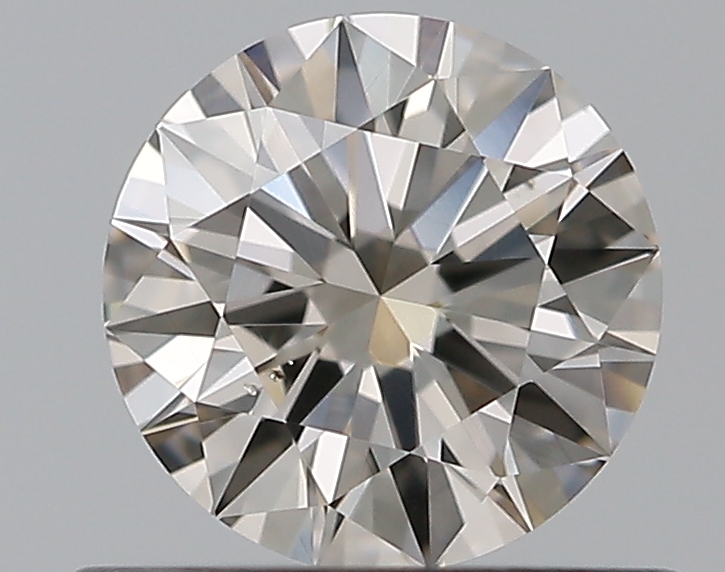 0.6 CaratL-SI1 EX Cut Round Diamond