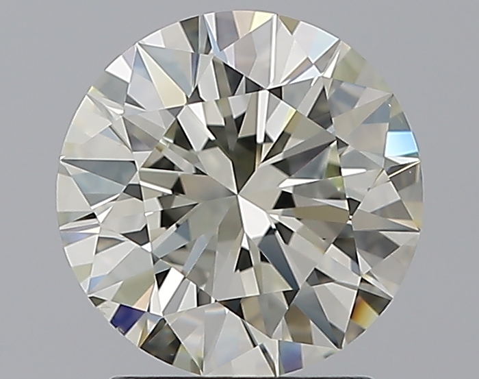 2.01 CaratM-VS2 EX Cut Round Diamond