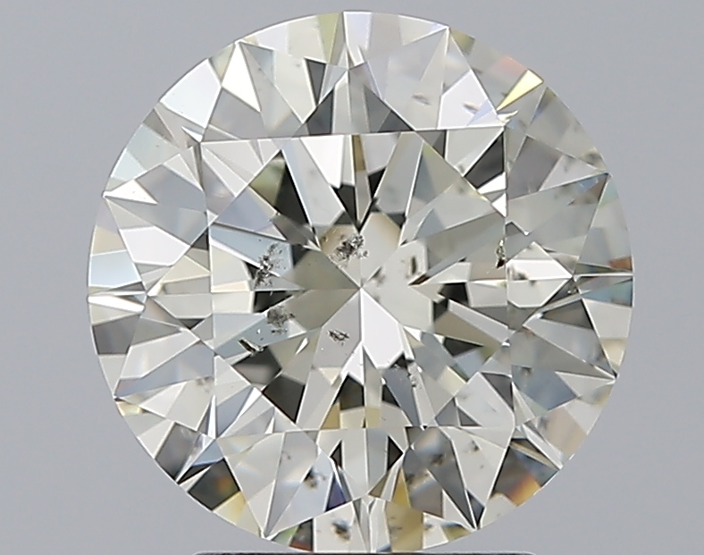 3.01 CaratM-SI2 EX Cut Round Diamond
