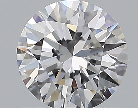 0.5 CaratD-VS2 EX Cut Round Diamond