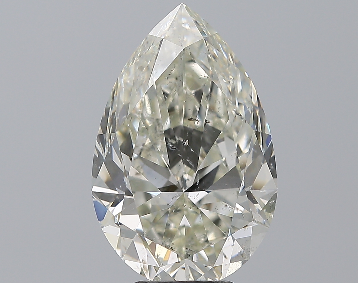 6.01 Carat Pear Diamond