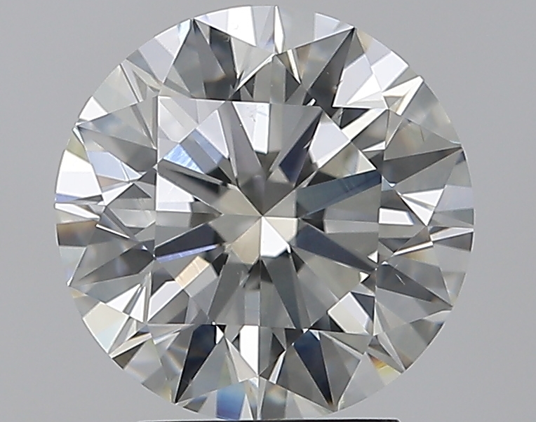 3.01 CaratI-VS2 EX Cut Round Diamond