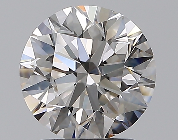 1.70 ct Round K · Faint Brown natural diamond