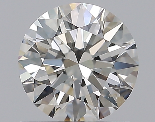 0.82 ct Round K · Faint Brown natural diamond