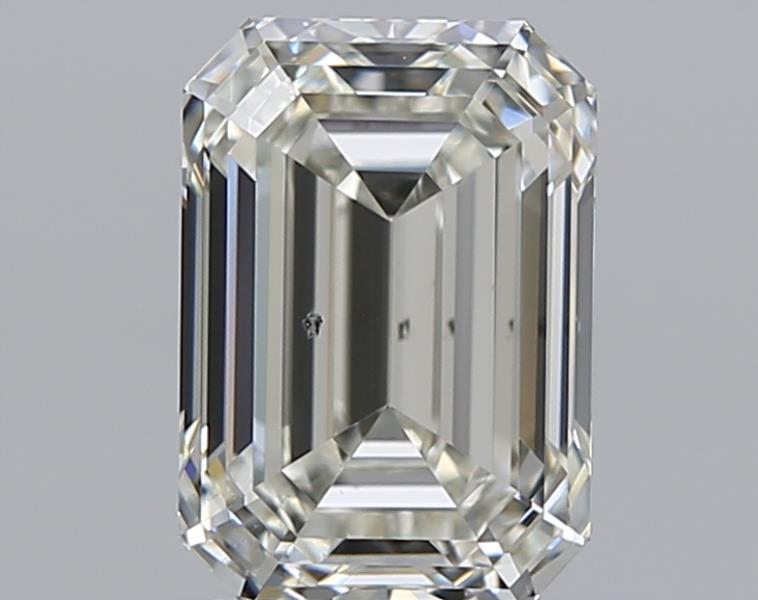 2.01 CaratJ-SI1 - Cut Emerald Diamond