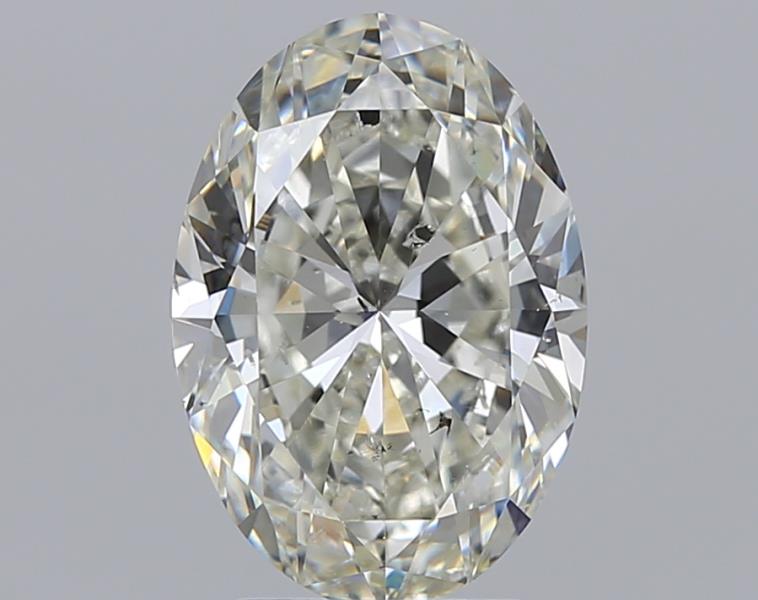2.51 CaratJ-SI2 - Cut Oval Diamond