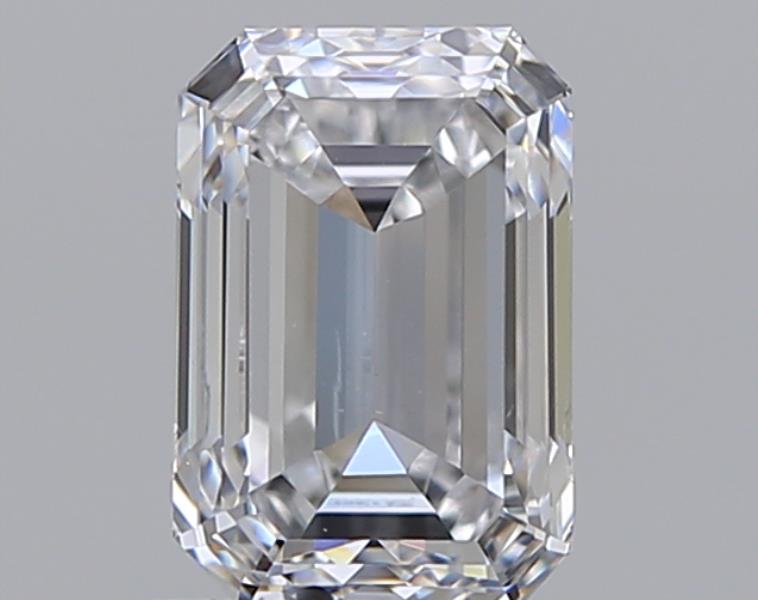 1 CaratD-SI1 - Cut Emerald Diamond