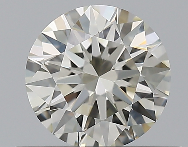 0.5 CaratK-VVS2 EX Cut Round Diamond
