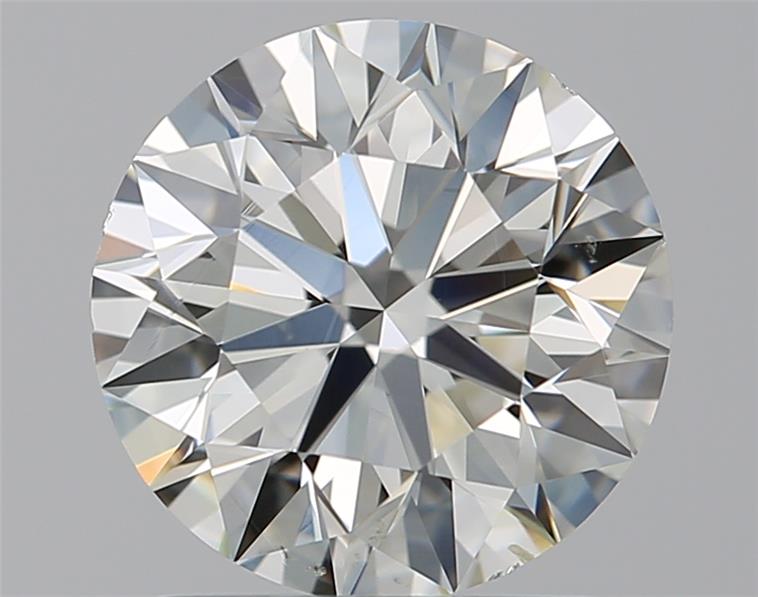 1.71 CaratK-SI1 EX Cut Round Diamond