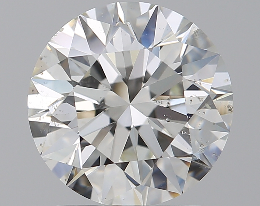 2.01 CaratI-SI2 EX Cut Round Diamond