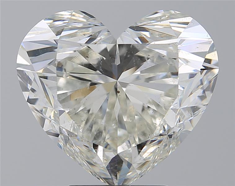 5.55 CaratJ-SI2 - Cut Heart Diamond
