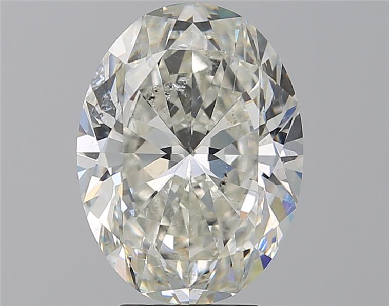 5.07 CaratJ-SI2 - Cut Oval Diamond