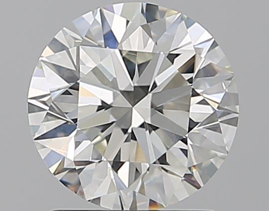 1.61 CaratJ-VS2 EX Cut Round Diamond