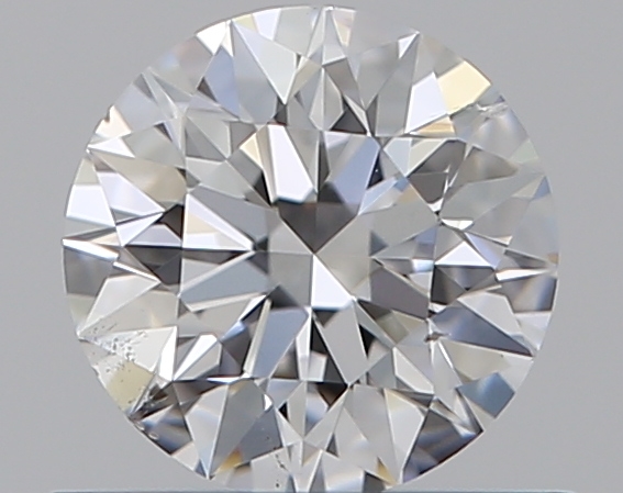 0.5 CaratD-SI1 EX Cut Round Diamond