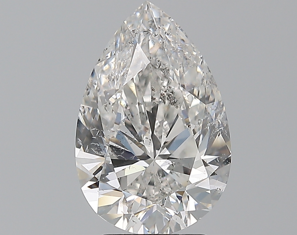3 CaratE-SI2 - Cut Pear Diamond
