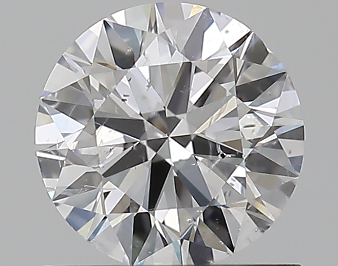 0.9 CaratD-SI2 EX Cut Round Diamond