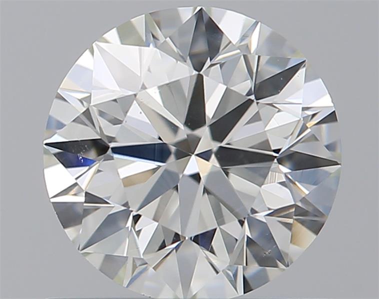 0.81 CaratI-VS2 EX Cut Round Diamond